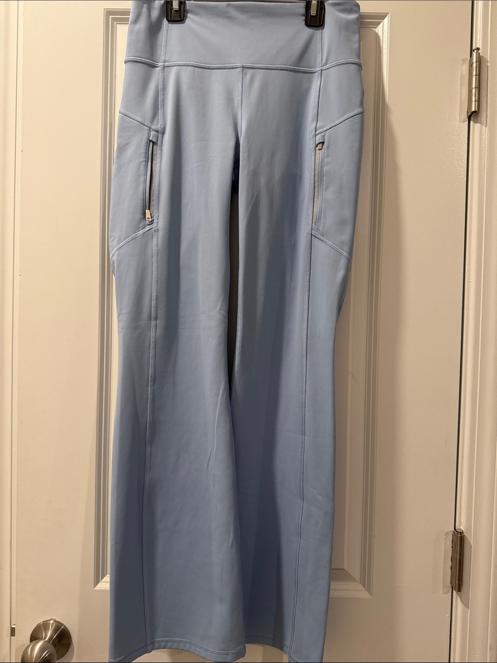 Athleta Sky Blue Boot-Cut Flare Pants